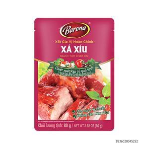 Sốt gia vị thịt nướng xá xíu Barona G80g