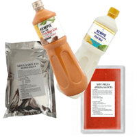 Sốt Kewpie Pesto, Pizza, Cheese Sauce🍕🧀 kiểu như Barilla, Divella, Ottogi, DH Foods, Mutti