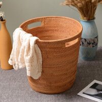 Sọt mây tre đan có tay cầm tiện dụng