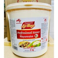 Sốt Mayonnaise AjiMayo Hộp (3kg)