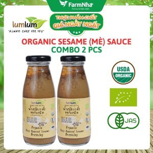 Sốt mè rang hữu cơ Lumlum 175ml