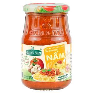 Sốt mì spaghetti nấm Golden Farm - 370g