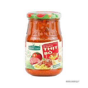 Sốt mì spaghetti thịt bò Golden Farm - 370g