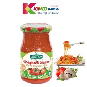 Sốt mì spaghetti truyền thống Golden Farm - 370g