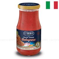 Sốt Mì Ý Thịt Bằm Bolognese Cirio Hũ 420G