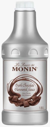 Sốt Monin socola đen (Dark Chocolate) chai 1.89L - Phương Hà Store