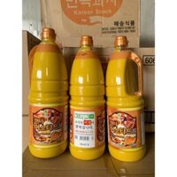 Sốt Mù Tạt Mật Ong Chungwoo Hàn Quốc Khối Lượng 1.85kg