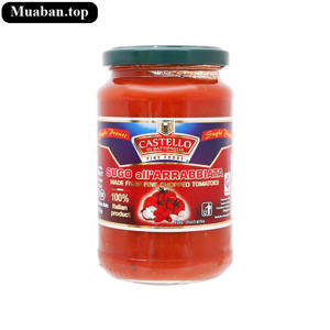 Sốt mỳ Spaghetti Arrabbiata hiệu Castello 350g