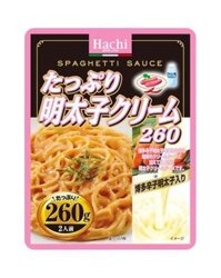 Sốt mỳ ý Spaghetti Hachi Nhật Bản vị trứng cá tuyết, kem 260g - Hàng Nhật Nội Địa