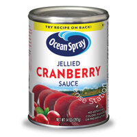 Sốt Nam Việt Quất Dạng Thạch Ocean Spray Jellied Cranberry Sauce, Hộp 397g (14 Oz.)