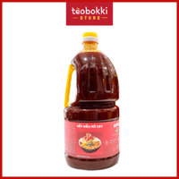 Sốt nấu mì cay cấp độ, mì ramen cay Hàn Quốc Maru chai lớn tiết kiệm 2.2kg dành cho nhà hàng, quán ăn