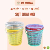 Sọt nhựa đựng đồ có quai xách kiểu mới VH