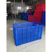 Sot nhựa, sóng nhựa 77x50x45cm đựng đồ không bánh xe