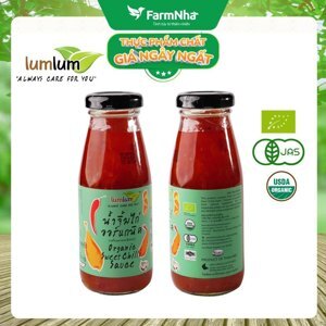 Sốt ớt chua ngọt hữu cơ LumLum 200g