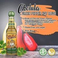 Sốt Ớt Đỏ Chanh Cholula Hot Sauce Chilli Lime 150ml/ Sốt Chanh Ớt Mexico/ Sốt Chanh Ớt Cuộn Bánh Tortilla Ngon Số 1 - Nh
