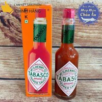 Sốt ớt đỏ hiệu Tabasco 60ml. hàng chính hãng