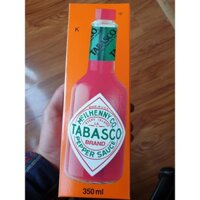 SỐT ỚT ĐỎ TABASCO 350ML NHẬP KHẨU MỸ