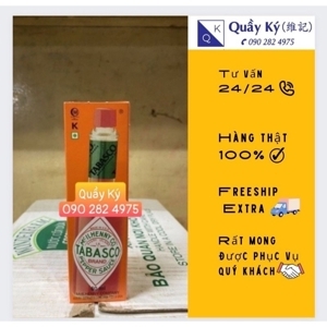 Sốt ớt tiêu đỏ hiệu Tabasco 60ml