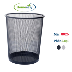Sọt rác kim loại nhỏ Homeeasy (8026)
