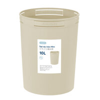 Sọt rác tròn Hiro 5L không nắp - be