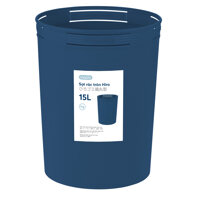 Sọt rác tròn Hiro 5L không nắp - xanh đậm