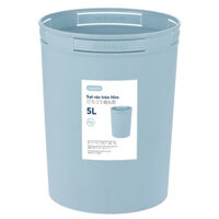 Sọt rác tròn Inochi Hiro 5L xuất Nhật - Công nghệ Ag+ (ion bạc) kháng khuẩn khử mùi