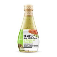 Sốt Salad Dressing Mè Rang Vị Wasabi & Rong Biển, Dressing Roasted Sesame, Wasabi & Seaweed Taste (210ml) - KEWPIE