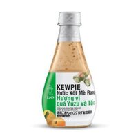 Sốt Salad Dressing Mè Rang Vị Quả Yuzu & Tắc, Dressing Roasted Sesame, Yuzu & Kumquat Taste (210ml) - KEWPIE