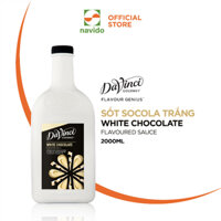 Sốt Socola Trắng / White Chocolate Sauce - DaVinci Gourmet (2L)