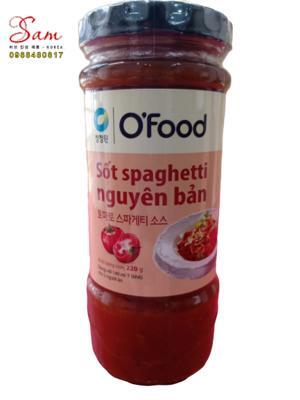 Sốt spaghetti O'food - hũ 220g