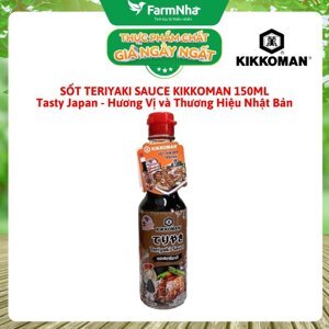 Sốt tẩm ướp Teriyaki Kikkoman 150ml