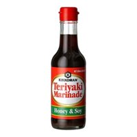 Sốt Tẩm Ướp Teriyaki Mật Ong & Tương Đậu Nành, Teriyaki Marinade, Honey & Soy (250ml) - KIKKOMAN