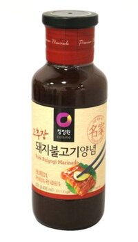 Sốt Tẩm Ướp Thịt Lợn Xào Daesang lọ 500g