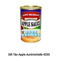 Sốt Táo Apple Sauce Auntmichelle American Hộp 425 Gram