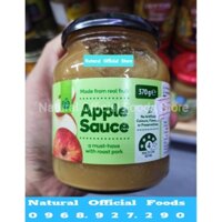 Sốt Táo Hữu Cơ Organic Apple Sauce Hiệu Woolworths 370 Gram