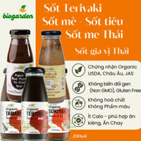 Sốt Teriyaki - Sốt Tom Yum -Sốt tiêu đen - Sốt mè - Sốt Ớt - Tương Ớt hữu cơ 200gr Lumlum - Các loại sốt Organic