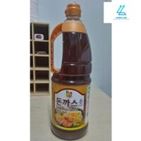 Sốt thịt chiên xù tonkatsu hàn quốc 1.9kg can to cho nhà hàng - 돈까스 소스