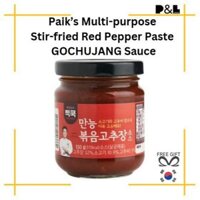 Sốt tiêu đỏ đa năng Paik 's Sốt GOCHUJANG Hàn Quốc