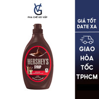 Sốt Topping Hershey's (Socola, Dâu, Caramel) Chai 1kg3