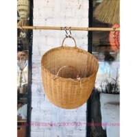 Sọt Tre Có Quai Xách Đựng Đồ Đa Năng - Sắp Xếp Không Gian Gọn Gàng Hơn - Decor Trang Trí Nhà Cửa/ Khách Sạn/ Quán Cf