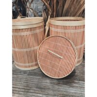 Sọt Tre Đan Tự Nhiên Tiện Dụng Dùng Để Đựng Rác, Đựng Đồ Chơi Đà Năng