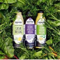 Sốt trộn salad Ozganics Organic balsamic apple cider/ Caesar/ Avocado dressing 350ml