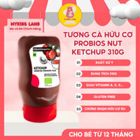 Sốt Tương Cà Chua Ketchup Hữu Cơ 310 G IL NUTRIMENTO ORGANIC KETCHUP PROBIOS Cho Bé Ăn Dặm Từ 12M+