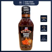 Sốt Ướp BBQ Mc Cormick Vị Đường Nâu 500g - Mcormick Grill Mates Brown Sugar BBQ Sauce