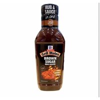 Sốt Ướp BBQ Vị Tanguy Brown Sugar Mccormick Grill Mates 500g