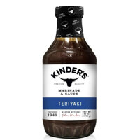 Sốt Ướp Đồ Nướng Teriyaki Kinder's 850gr/ Kinder's Teriyaki Sauce With Marinade - Nhập Khẩu Chính Hãng USA