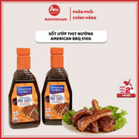 Sốt Ướp Thịt Nướng BBQ American Garden 510g - Xốt Ướp Đồ Nướng Nhanh, Tiện Lợi, Chuẩn Vị