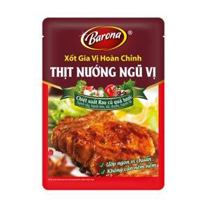 Sốt ướp thịt nướng ngũ vị Barona gói 80g
