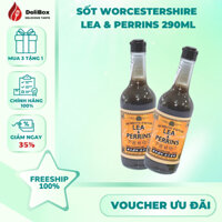 Sốt Worcestershire Lea & Perrins 290ml – Gia Vị Đậm Chất Anh Quốc 🍽️