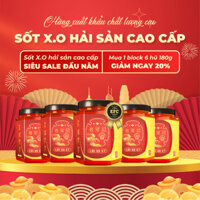 Sốt XO Sò Điệp - Satế Sò Điệp - Nhiều nguyên liệu hải sản cao - Hàng xuất khẩu - 180G